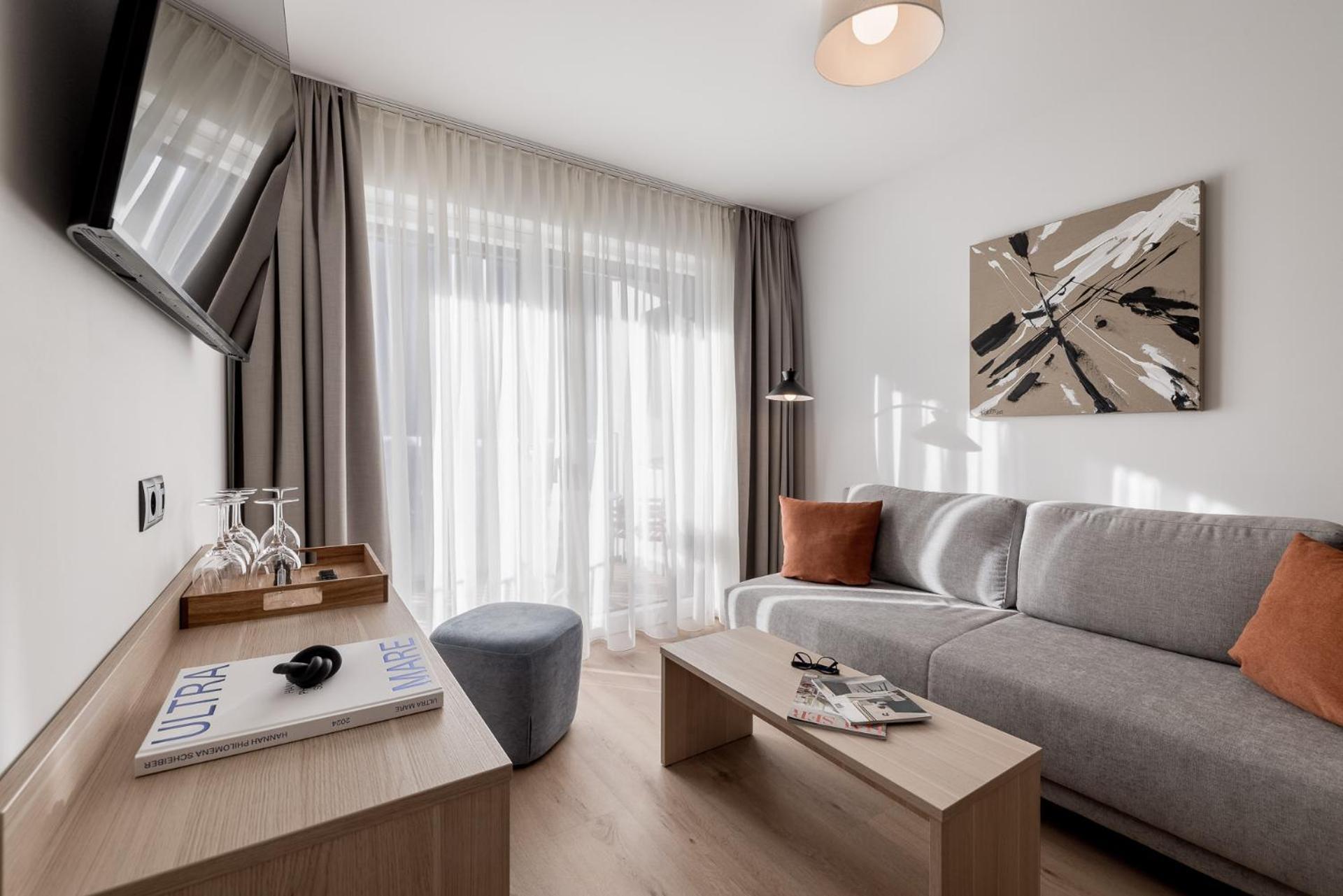 Apartment mit 2 Schlafzimmern und Balkon